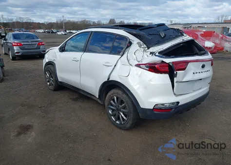 2022 Kia Sportage Nightfall Edition из США, поврежденный, VIN KNDP6CAC7N7025953